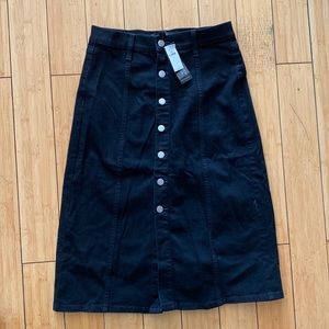 Banana Republic Midi Denim Skirt